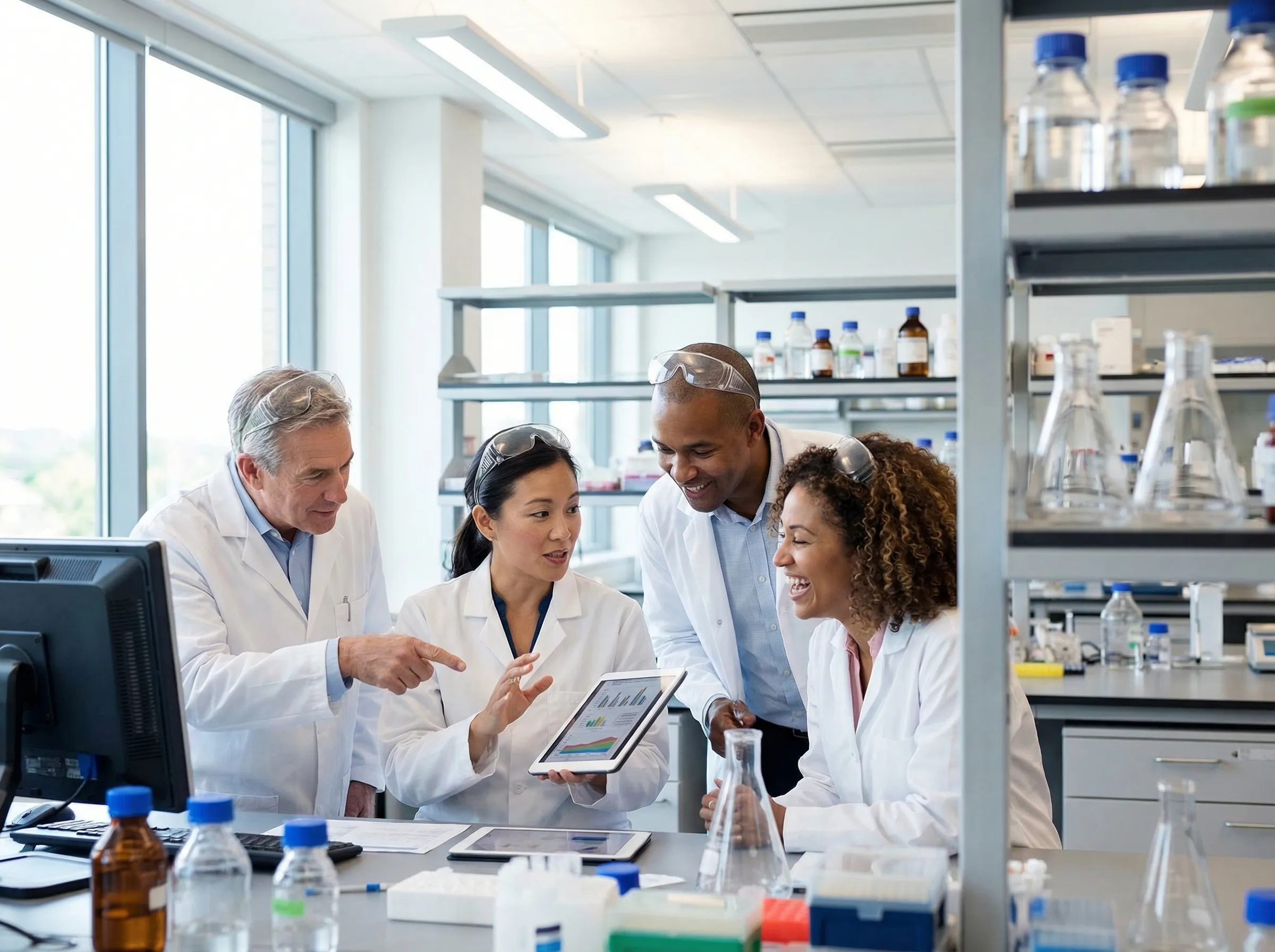 Constellation of connected knowledge nodes representing advisory network